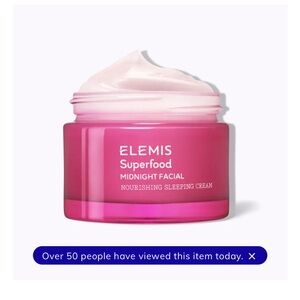 New in box - ELEMIs superfood midnight facial
